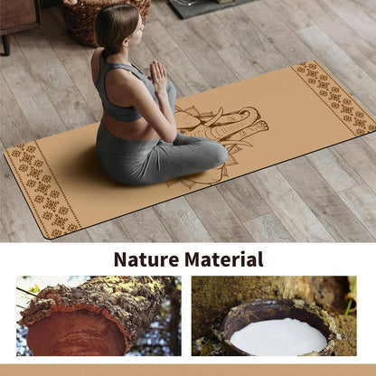 Tappetino Yoga in Sughero Antiscivolo